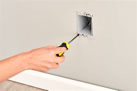 how to install an electrical box in drywall|electrical outlet box for drywall.